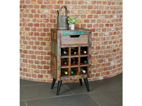 Vintage wine stand