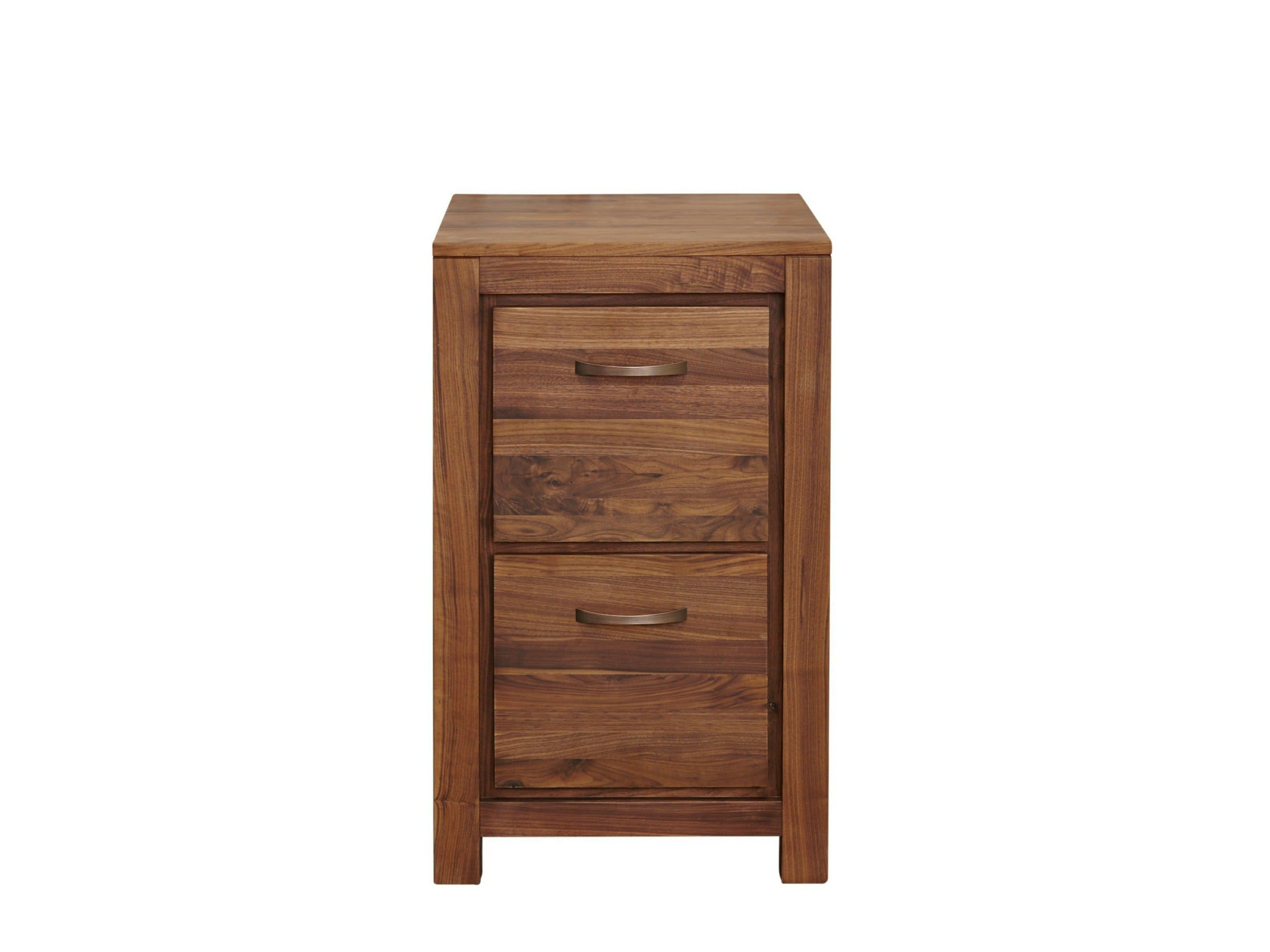 Orsina Small Dark Wood Filing Cabinet Greenway Furniture