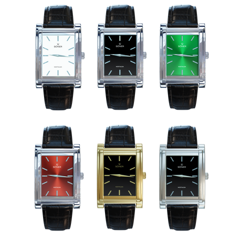 Square watch from Söner - Nostalgia