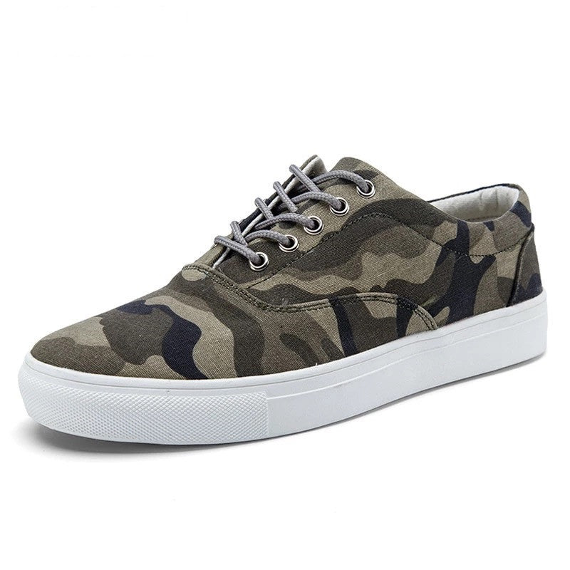 Military Style Sneakers – Trendy Men