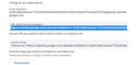 Google Calendar 