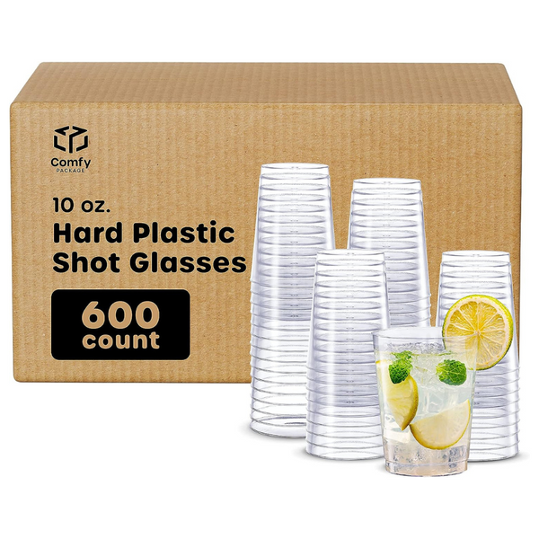 Big Party Pack Plastic Cups 10oz 72/Pkg Clear