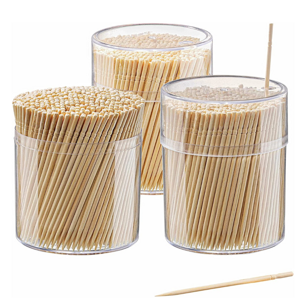 Comfy Package 12” Bamboo Sticks Wooden Skewers for Kabobs & Smores