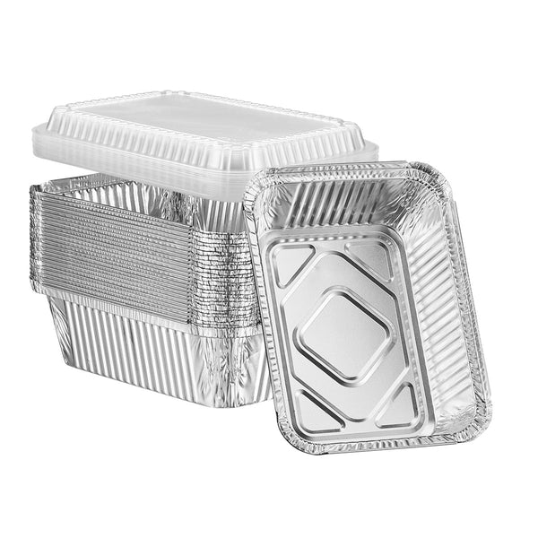 katbite 9x13 Half Size Aluminum Foil Pans, Disposable 30 Pack