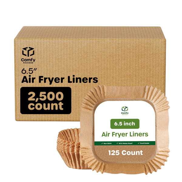 Disposable Air Fryer Paper Liners, Non Stick Kraft Paper Air Fryer