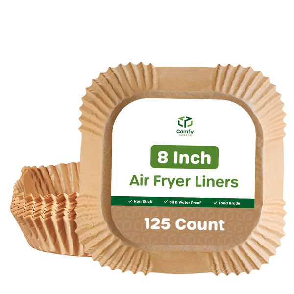 Air Fryer Liners, Air Fryer Disposable Paper Liner Square, Non