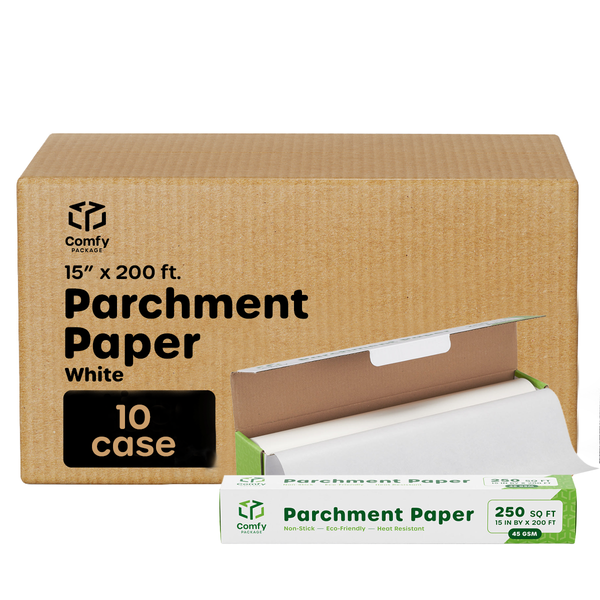 Unbleached Parchment Paper For Baking, 15 In X 200 Ft, 250 Sq.Ft