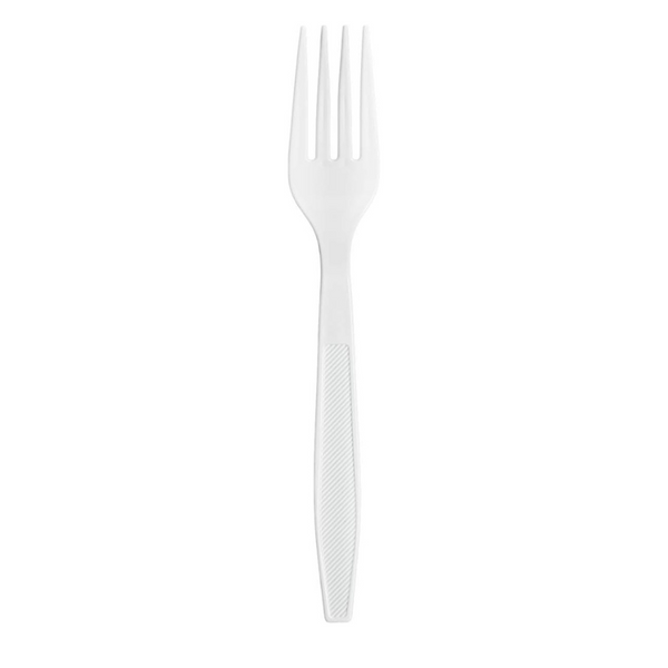 Plastic Forks White Heavy Duty