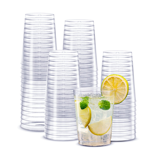 Reliance™ 9 oz Clear Plastic Cups, Durable & Cost-Effective