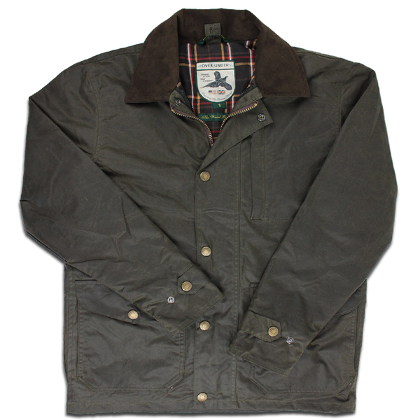 Waxed Briar Jacket Olive | Over Under Clothing