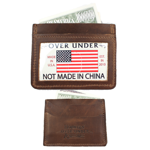 Men&#39;s Leather Wallets Made in USA | Over Under Clothing | Over Under Clothing