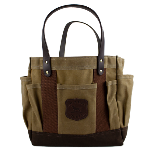 Waxed Rigger's Tote Field Tan/Brown – Over Under Clothing