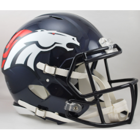 full size broncos helmet