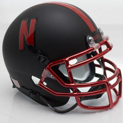 Nebraska Cornhuskers Alt 2015 Schutt XP Authentic Mini ...