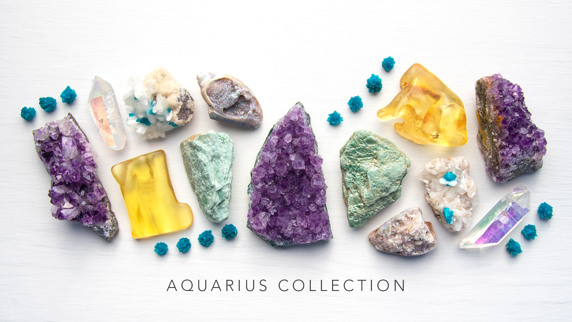 Aquarius Season Crystal Collection