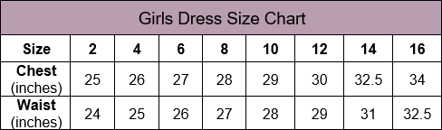Girls Tea Length Organza Dress with Glitter Bodice – ABC Fashion