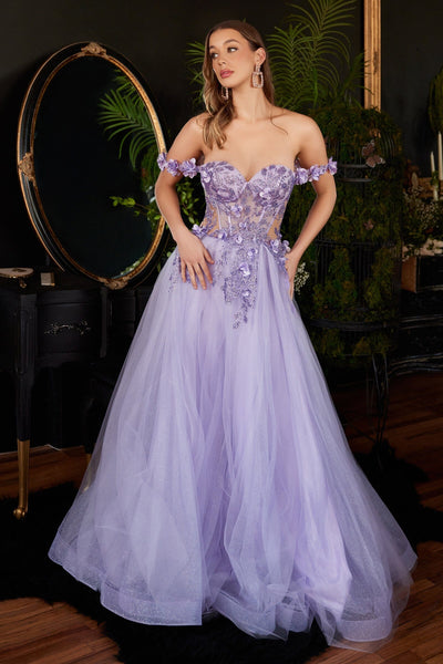 purple cinderella prom dresses