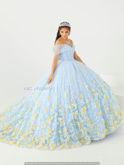 Floral Print Quinceanera Dress by House of Wu 26039 – ABC Fashion