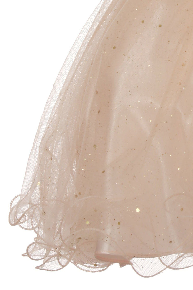 Girls Short Halter Glitter Dress by Cinderella Couture 5090 – ABC Fashion