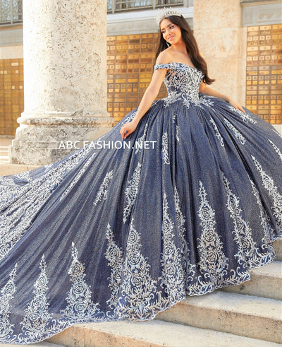 Floral Print Quinceanera Dress by House of Wu 26039 – ABC Fashion