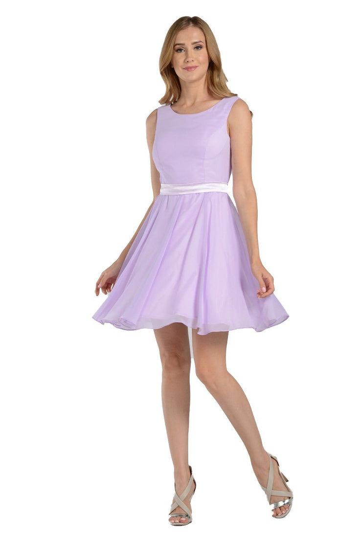 lilac dress short