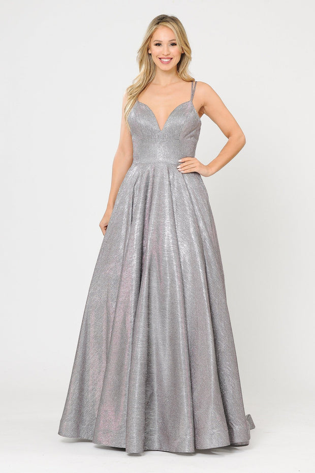 Long Metallic Glitter Dresses & Iridescent Glitter Gowns – Tagged 