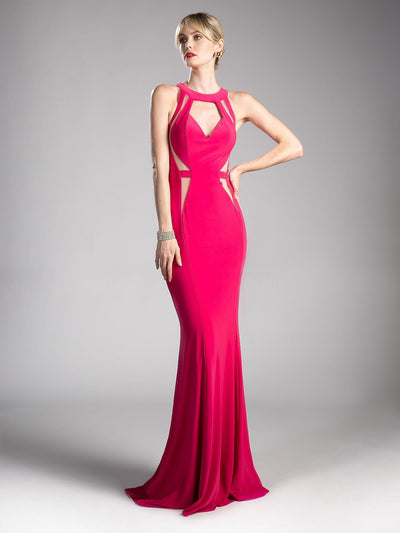 FITTED SEXY CUT OUT GOWN- CH129* – Livia & Co