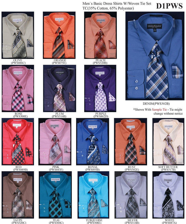 mens dress shirt with tie