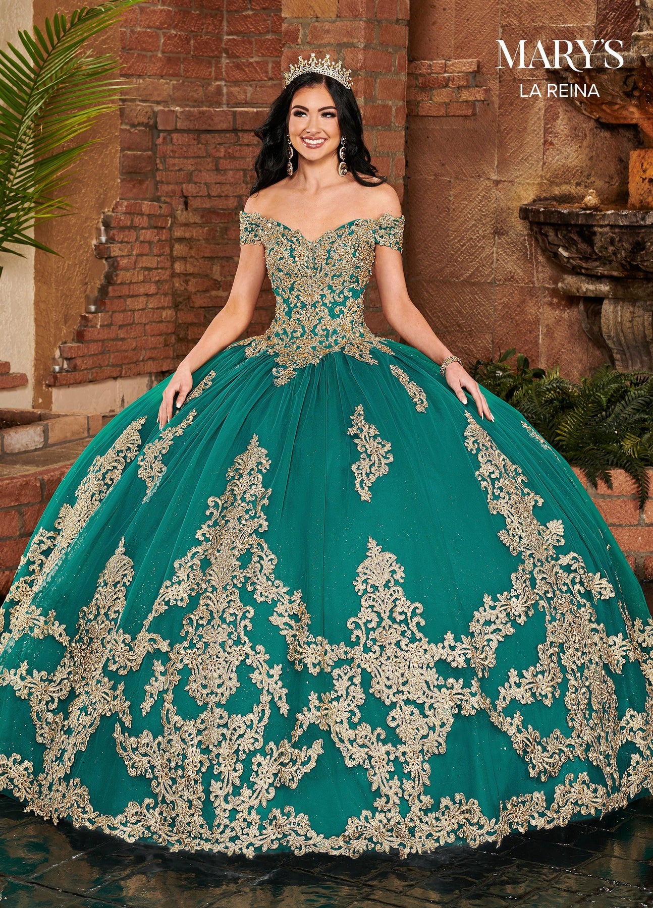 Off Shoulder Quinceanera Dress by Mary's Bridal MQ2129 - ABC Fashion