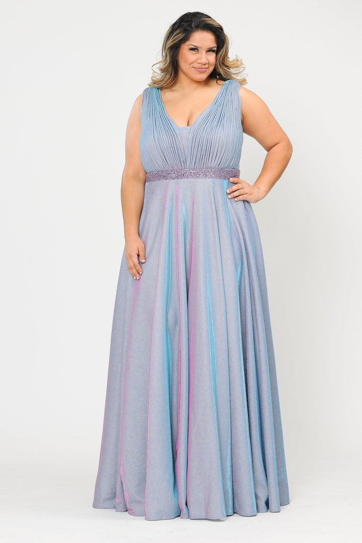 iridescent dress plus size