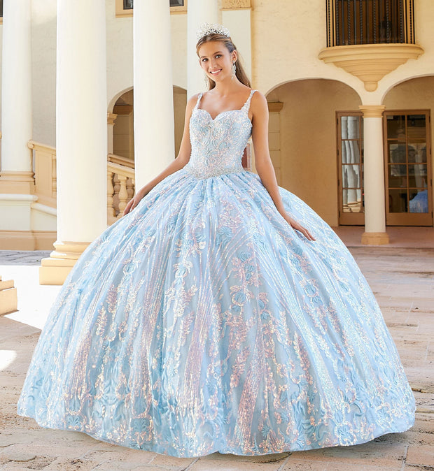 quinceanera dresses baby blue and white