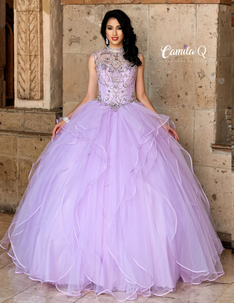 quinceanera light purple dresses