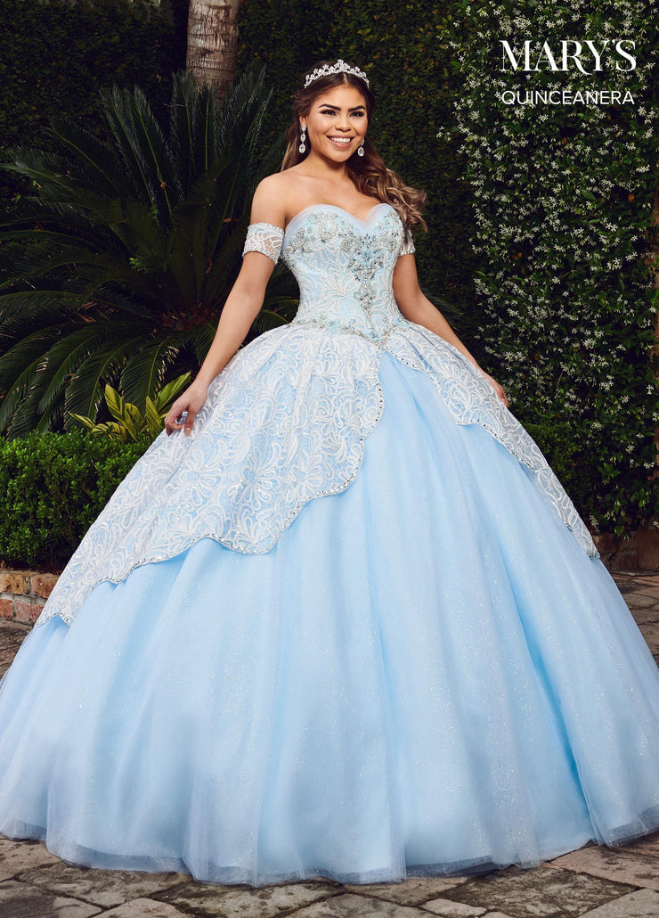 baby blue quince dress