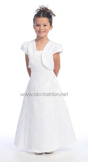 jr bridesmaid dresses white