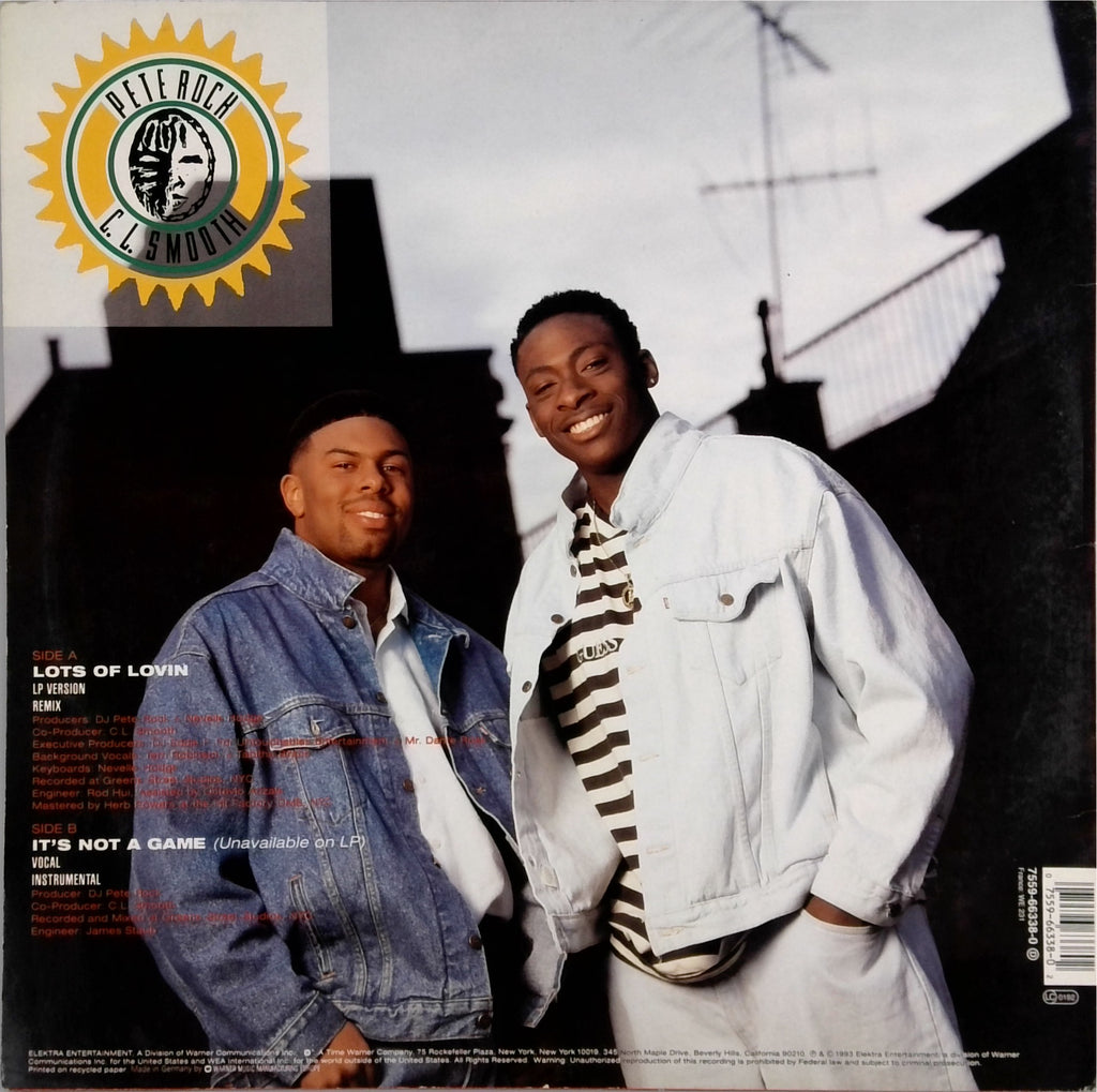 お1人様1点限り】 Pete Rock C.L. Smooth Lots Of Lovin