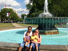 Eladio and Crystal Cambisaca with their children