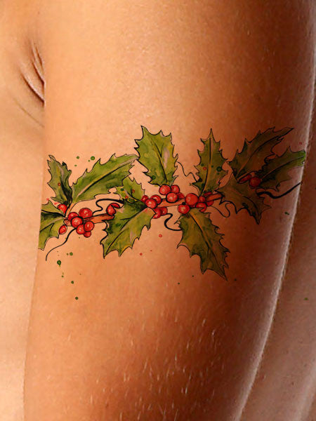 30 Christmas Tattoos to Enjoy Festive Holidays ...