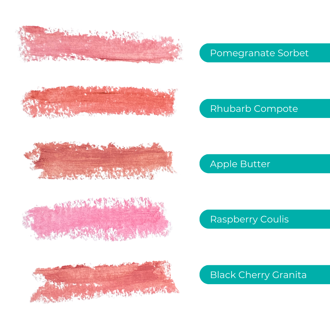 Eclair Lips Tinted Lip Balm Swatches