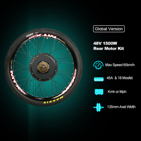 rear wheel electric bike kit