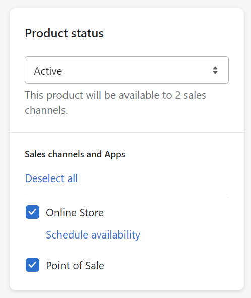 Add your first Shopify product apps and sales channels