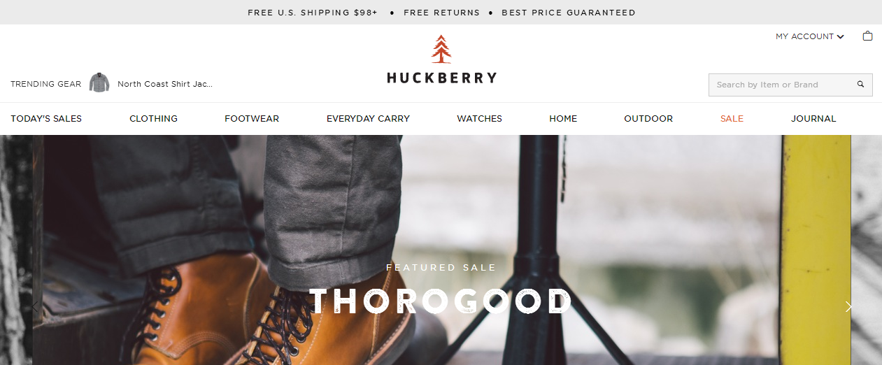 Huckberry y su garantia