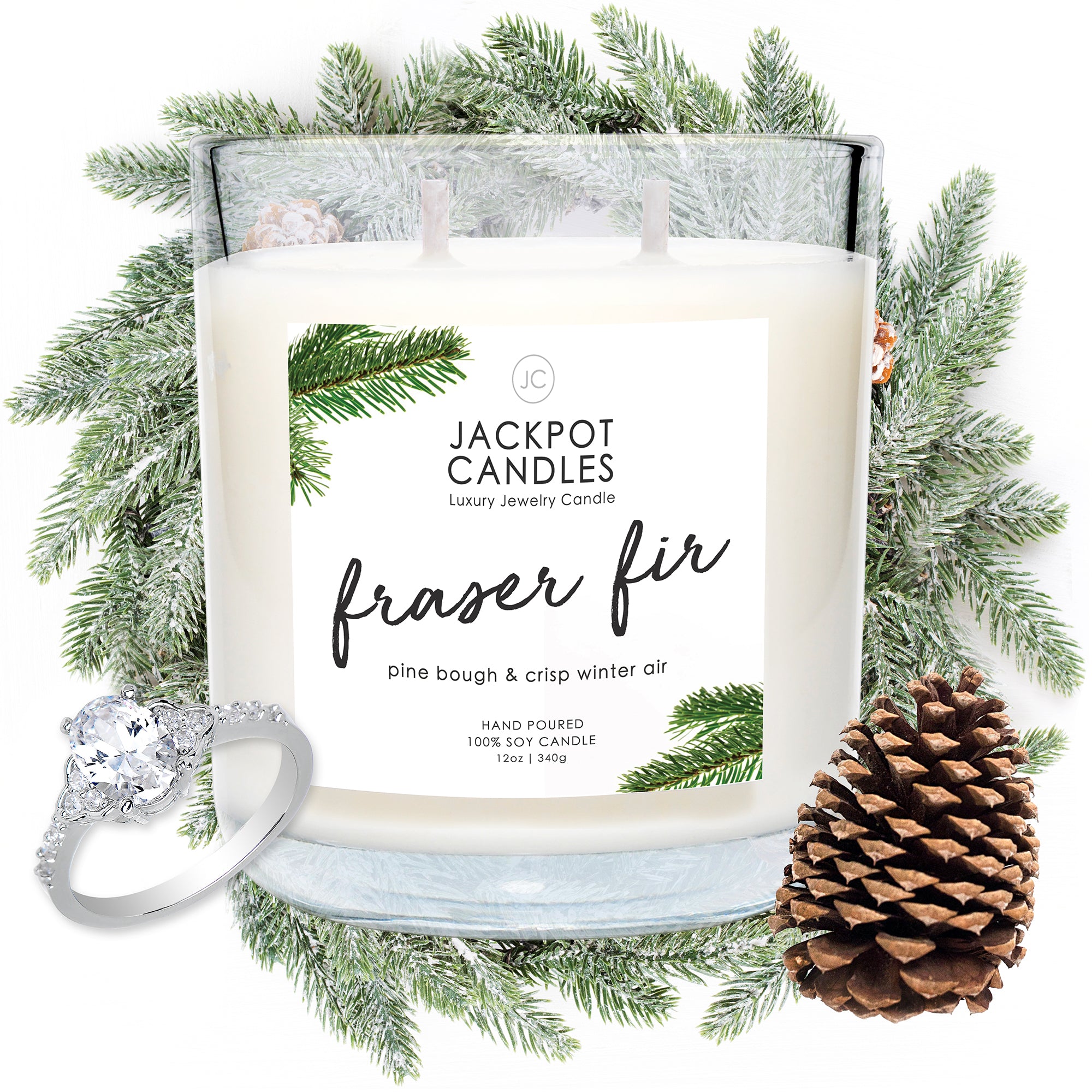 Fraser Fir Candle - Jackpot Candles product image