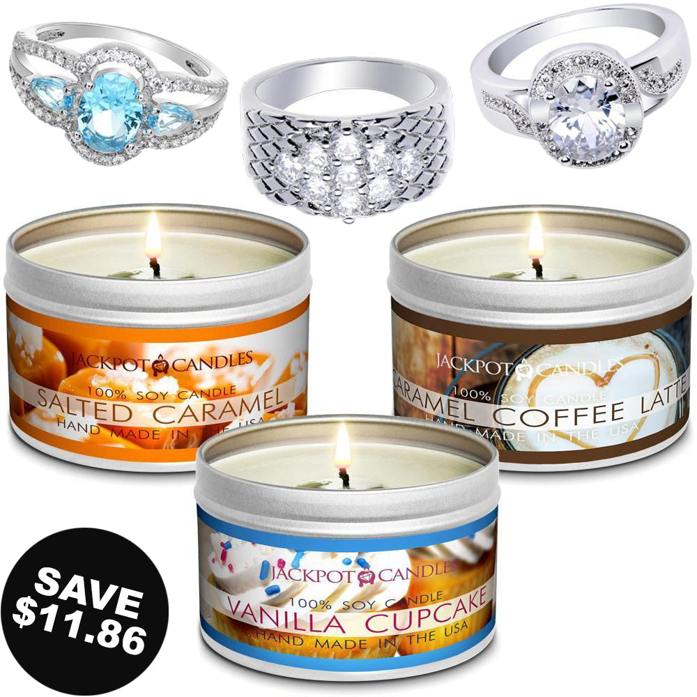 Citronella Party Pack (2) Outdoor Candles - Jackpot Candles