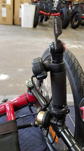 Bar Extender to mount throttle - E-BikeKit