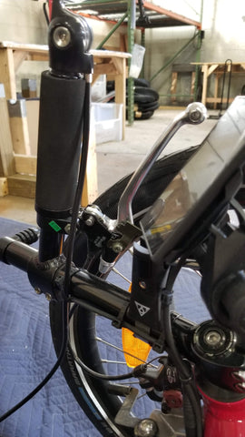 Locking e-brake handle from E-BikeKit