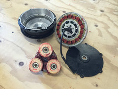 internally geared hub motor