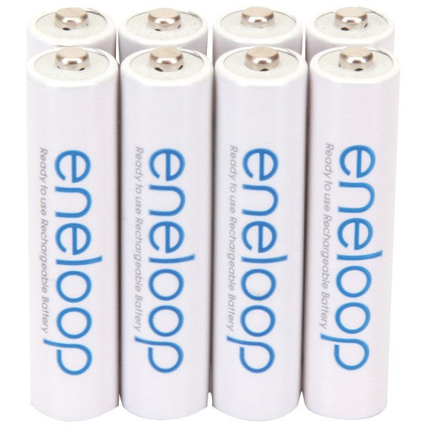 PANASONIC BK-4MCCA8BA eneloop(R) Batteries (AAA; 8 pk)