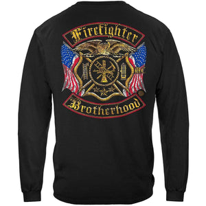 American Firefighter Brotherhood T-Shirt - Military Republic