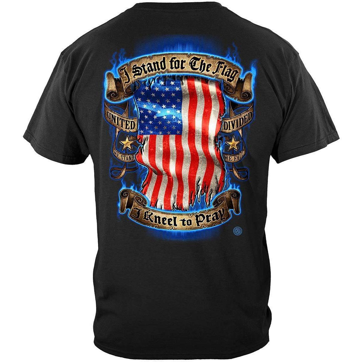 I Stand for the Flag Premium T-Shirt – Military Republic