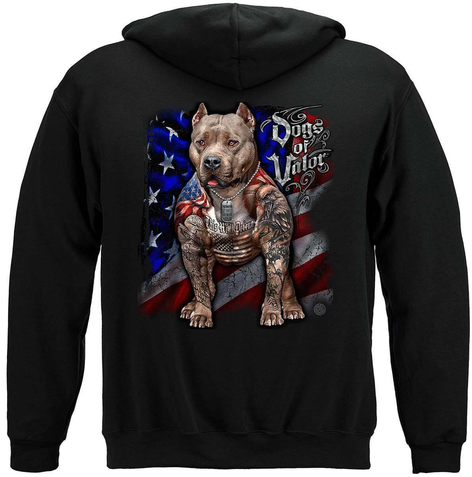 U.S. Dogs Of Valor This We'll Defend Pit Bull Hoodie – Military Republic